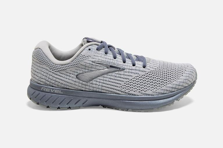Brooks REVEL 3 Road Running Shoes Womens Online - Grey (MTZ937480)